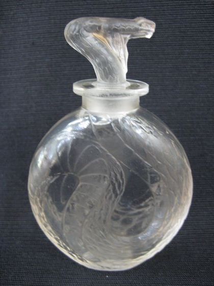 Lalique Perfume Bottle   SOLD